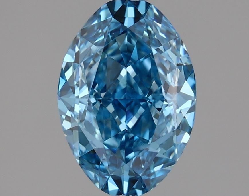 IGI Oval 1.57ct Fancy Vivid Blue VVS2 - Loose Lab Diamond: IGI Oval 1.57ct Fancy Vivid Blue VVS2 - Loose Lab Diamond Item Specifics: Source: This Is A Real Diamond Grown In A Lab Not Mined. Carat: 1.57 Cut: - Color: Fancy Vivid Blue Clarity: VVS2 Polish: VG S