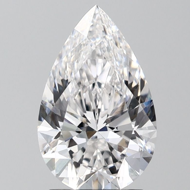 IGI Pear 2.07ct E VVS2 - Loose Lab Diamond: IGI Pear 2.07ct E VVS2 - Loose Lab Diamond Item Specifics: Source: This Is A Real Diamond Grown In A Lab Not Mined. Carat: 2.07 Cut: - Color: E Clarity: VVS2 Polish: EX Symmetry: EX Measurements: