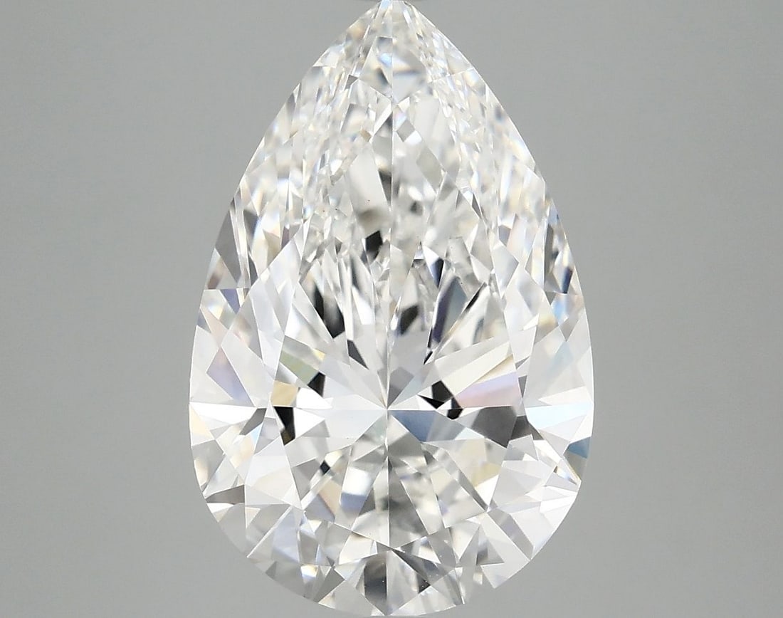 IGI Pear 5.09ct E VVS2 - Loose Lab Diamond: IGI Pear 5.09ct E VVS2 - Loose Lab Diamond Item Specifics: Source: This Is A Real Diamond Grown In A Lab Not Mined. Carat: 5.09 Cut: - Color: E Clarity: VVS2 Polish: EX Symmetry: EX Measurements: 14.7