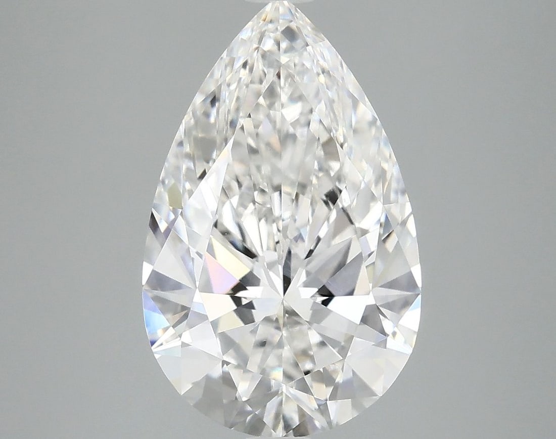 IGI Pear 4.03ct E VVS2 - Loose Lab Diamond: IGI Pear 4.03ct E VVS2 - Loose Lab Diamond Item Specifics: Source: This Is A Real Diamond Grown In A Lab Not Mined. Carat: 4.03 Cut: - Color: E Clarity: VVS2 Polish: EX Symmetry: EX Measurements: 14.1