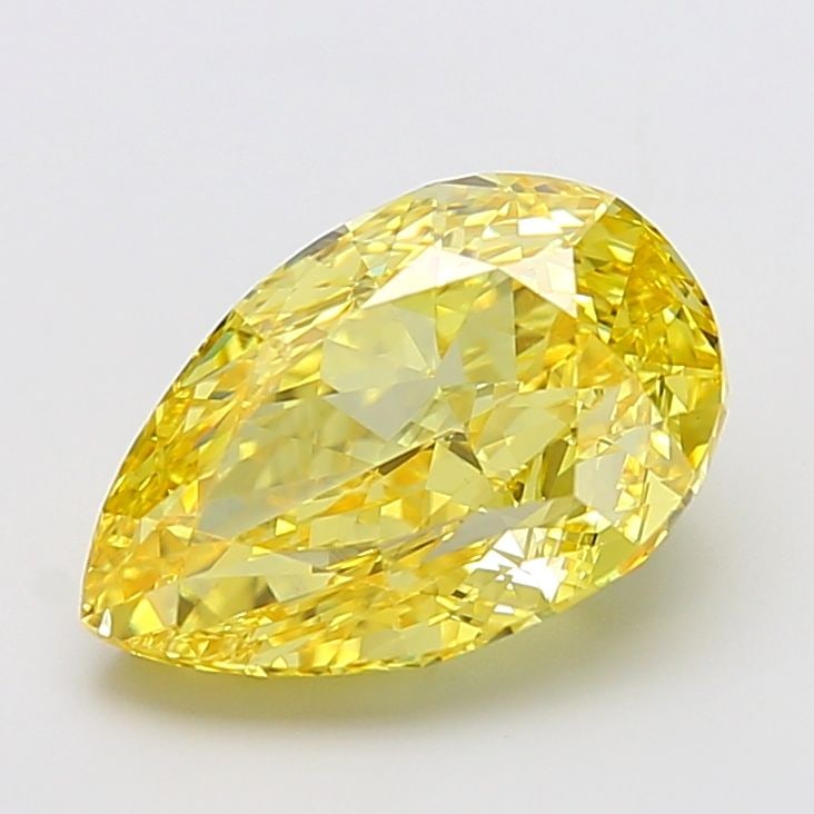 IGI Pear 5.05ct Fancy Intense Yellow VVS2 - Loose Lab Diamond: IGI Pear 5.05ct Fancy Intense Yellow VVS2 - Loose Lab Diamond Item Specifics: Source: This Is A Real Diamond Grown In A Lab Not Mined. Carat: 5.05 Cut: - Color: Fancy Intense Yellow Clarity: VVS2 Poli