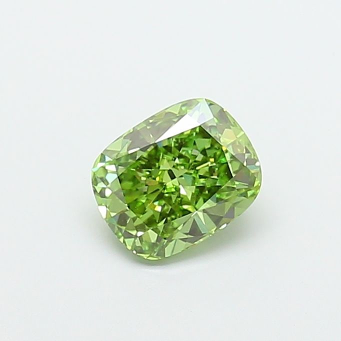 IGI Cushion Modified 1.51ct Fancy Vivid Green VVS2 - Loose Lab Diamond: IGI Cushion Modified 1.51ct Fancy Vivid Green VVS2 - Loose Lab Diamond Item Specifics: Source: This Is A Real Diamond Grown In A Lab Not Mined. Carat: 1.51 Cut: - Color: Fancy Vivid Green Clarity: VVS