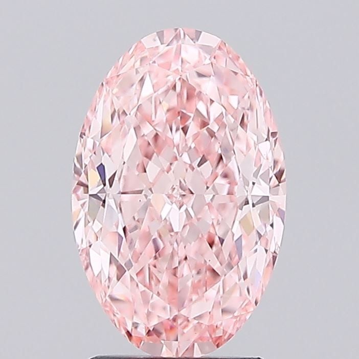 IGI Oval 2.55ct Fancy Vivid Pink VVS2 - Loose Lab Diamond: IGI Oval 2.55ct Fancy Vivid Pink VVS2 - Loose Lab Diamond Item Specifics: Source: This Is A Real Diamond Grown In A Lab Not Mined. Carat: 2.55 Cut: - Color: Fancy Vivid Pink Clarity: VVS2 Polish: EX S