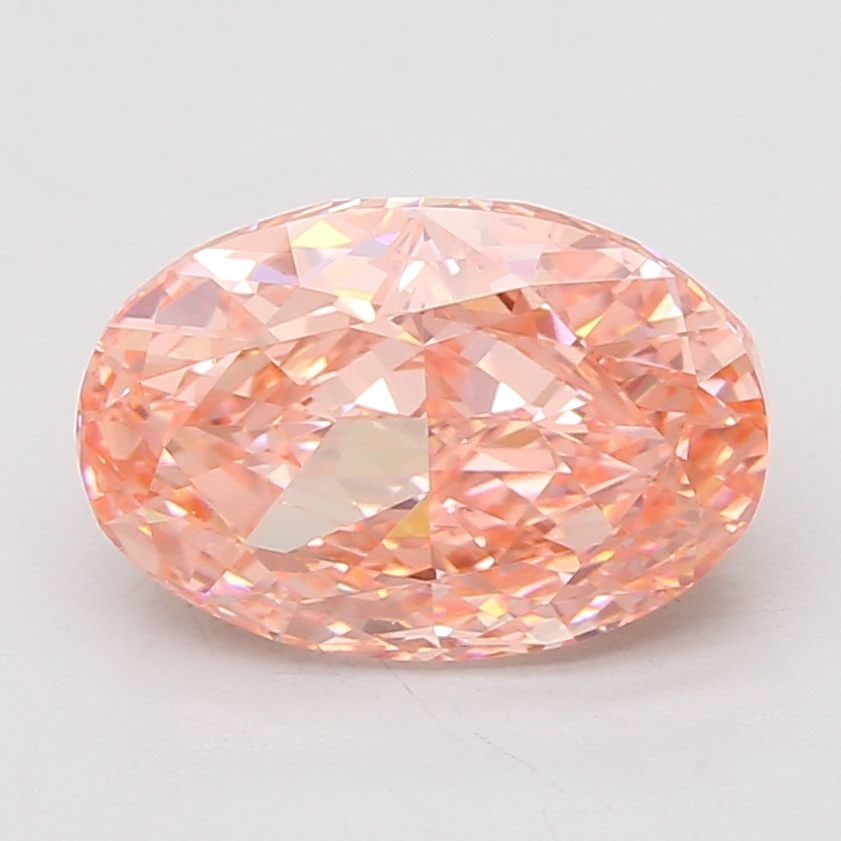 IGI Oval 4.06ct Fancy Vivid Pink VVS2 - Loose Lab Diamond: IGI Oval 4.06ct Fancy Vivid Pink VVS2 - Loose Lab Diamond Item Specifics: Source: This Is A Real Diamond Grown In A Lab Not Mined. Carat: 4.06 Cut: - Color: Fancy Vivid Pink Clarity: VVS2 Polish: EX S