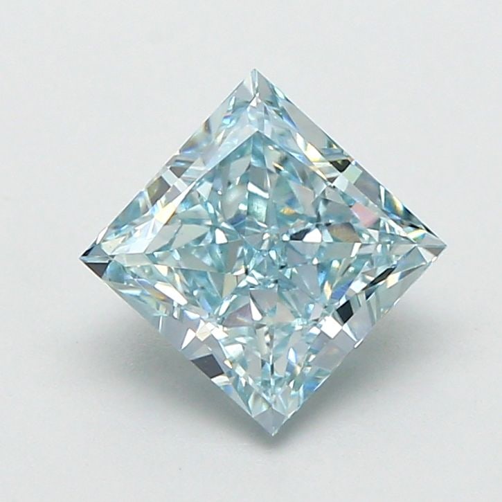 IGI Princess 1.68ct Fancy Vivid Blue VVS2 - Loose Lab Diamond: IGI Princess 1.68ct Fancy Vivid Blue VVS2 - Loose Lab Diamond Item Specifics: Source: This Is A Real Diamond Grown In A Lab Not Mined. Carat: 1.68 Cut: - Color: Fancy Vivid Blue Clarity: VVS2 Polish: 