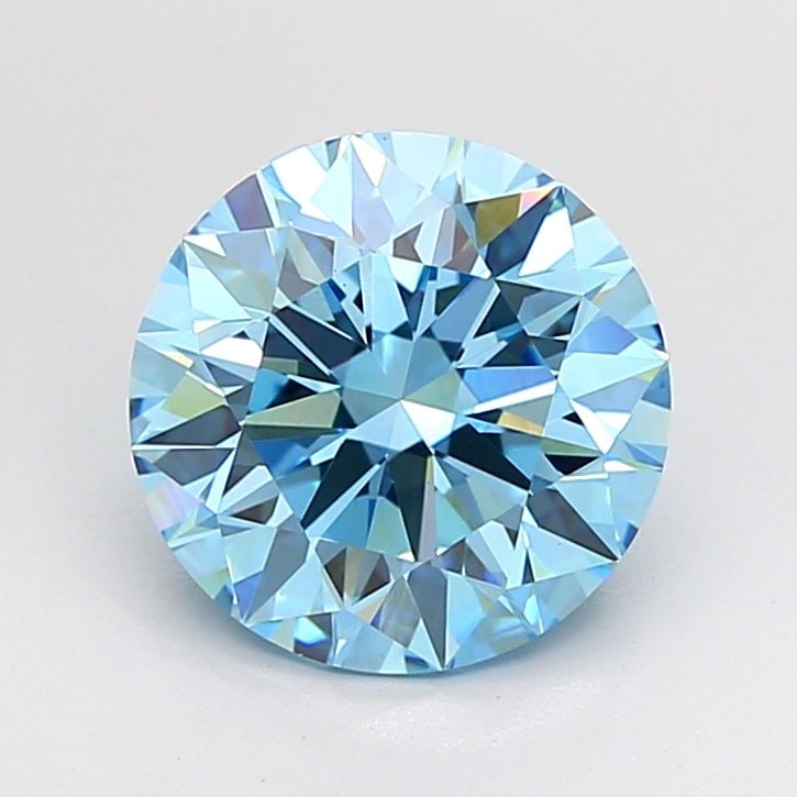 IGI Round 3.04ct Fancy Vivid Blue VVS2 - Ideal Loose Lab Diamond: IGI Round 3.04ct Fancy Vivid Blue VVS2 - Ideal Loose Lab Diamond Item Specifics: Source: This Is A Real Diamond Grown In A Lab Not Mined. Carat: 3.04 Cut: ID Color: Fancy Vivid Blue Clarity: VVS2 Poli