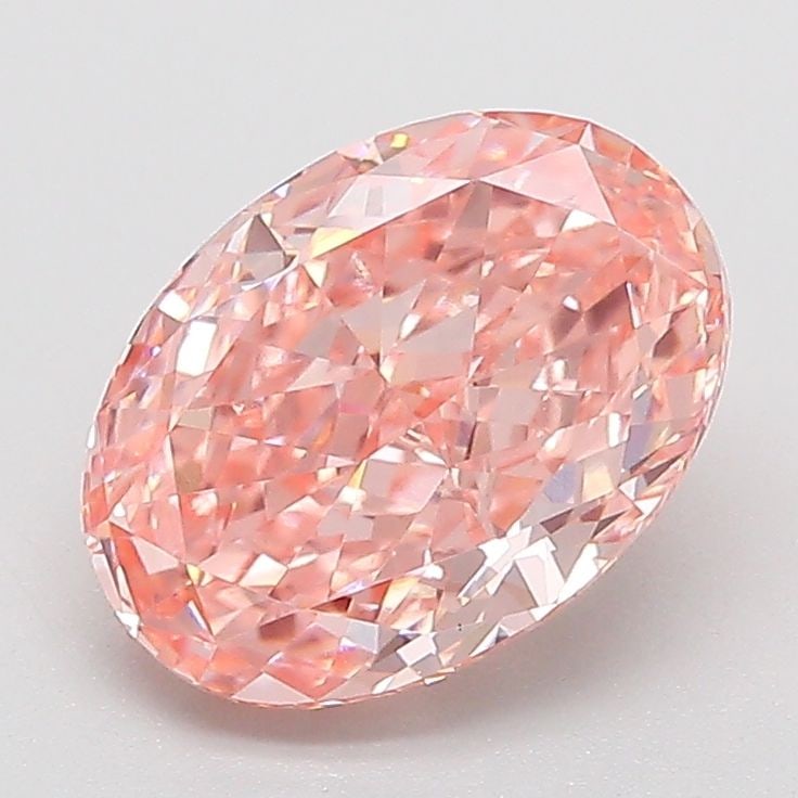 IGI Oval 2.02ct Fancy Vivid Pink VVS2 - Loose Lab Diamond: IGI Oval 2.02ct Fancy Vivid Pink VVS2 - Loose Lab Diamond Item Specifics: Source: This Is A Real Diamond Grown In A Lab Not Mined. Carat: 2.02 Cut: - Color: Fancy Vivid Pink Clarity: VVS2 Polish: EX S