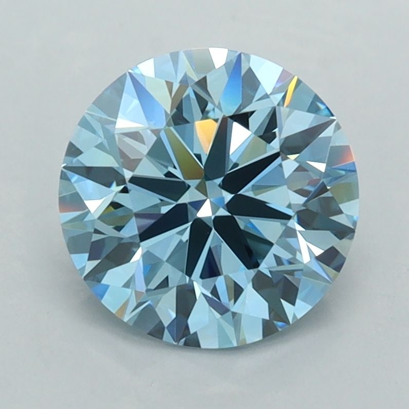 IGI Round 2.0ct Fancy Vivid Blue VVS2 - Ideal Loose Lab Diamond: IGI Round 2.0ct Fancy Vivid Blue VVS2 - Ideal Loose Lab Diamond Item Specifics: Source: This Is A Real Diamond Grown In A Lab Not Mined. Carat: 2.0 Cut: ID Color: Fancy Vivid Blue Clarity: VVS2 Polish