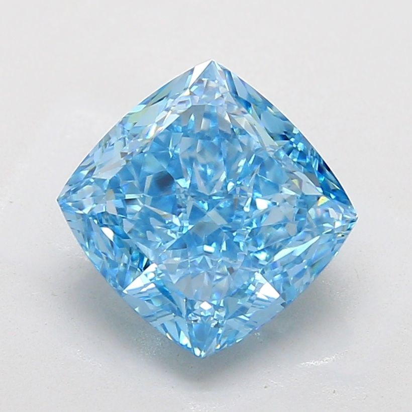 IGI Cushion Modified 5.01ct Fancy Vivid Blue VVS2 - Loose Lab Diamond: IGI Cushion Modified 5.01ct Fancy Vivid Blue VVS2 - Loose Lab Diamond Item Specifics: Source: This Is A Real Diamond Grown In A Lab Not Mined. Carat: 5.01 Cut: - Color: Fancy Vivid Blue Clarity: VVS2 
