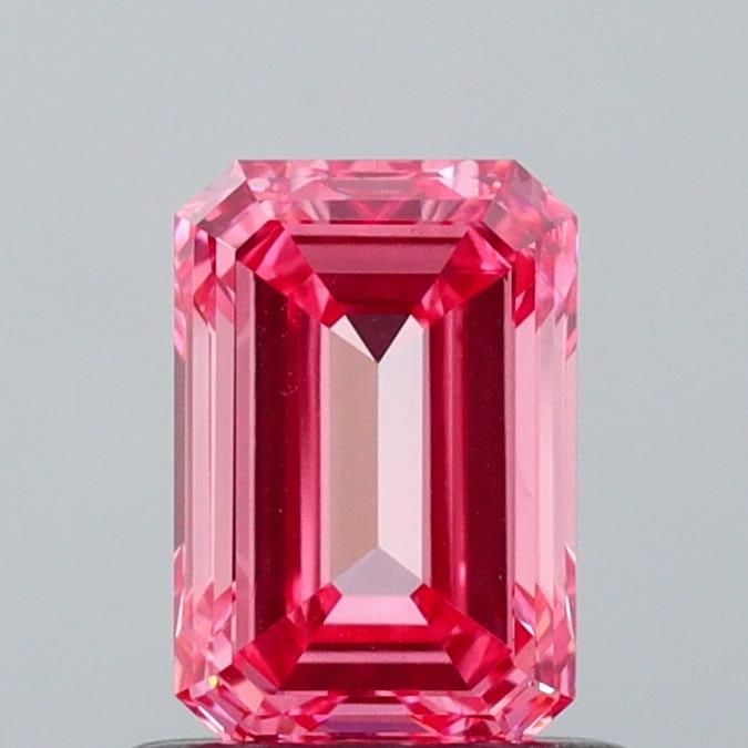 Emerald 0.81ct Fancy Reddish Red VVS2 - Loose Lab Diamond: Emerald 0.81ct Fancy Reddish Red VVS2 - Loose Lab Diamond Item Specifics: Source: This Is A Real Diamond Grown In A Lab Not Mined. Carat: 0.81 Cut: - Color: Fancy Reddish Red Clarity: VVS2 Polish: VG 