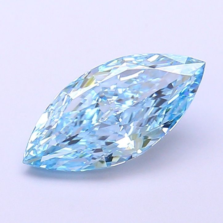 IGI Marquise 1.54ct Fancy Vivid Blue VVS2 - Loose Lab Diamond: IGI Marquise 1.54ct Fancy Vivid Blue VVS2 - Loose Lab Diamond Item Specifics: Source: This Is A Real Diamond Grown In A Lab Not Mined. Carat: 1.54 Cut: - Color: Fancy Vivid Blue Clarity: VVS2 Polish: 