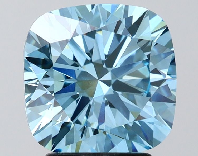 IGI Cushion Modified 3.09ct Fancy Vivid Blue VVS2 - Loose Lab Diamond: IGI Cushion Modified 3.09ct Fancy Vivid Blue VVS2 - Loose Lab Diamond Item Specifics: Source: This Is A Real Diamond Grown In A Lab Not Mined. Carat: 3.09 Cut: - Color: Fancy Vivid Blue Clarity: VVS2 