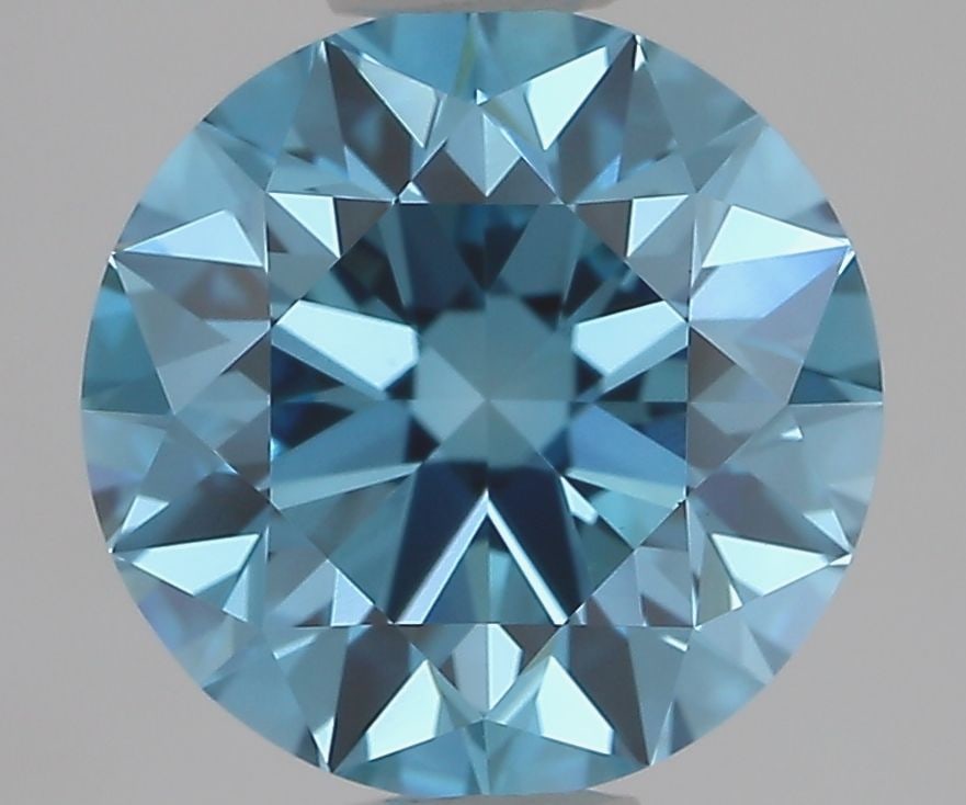IGI Round 2.03ct Fancy Vivid Blue VVS2 - Loose Lab Diamond: IGI Round 2.03ct Fancy Vivid Blue VVS2 - Loose Lab Diamond Item Specifics: Source: This Is A Real Diamond Grown In A Lab Not Mined. Carat: 2.03 Cut: EX Color: Fancy Vivid Blue Clarity: VVS2 Polish: