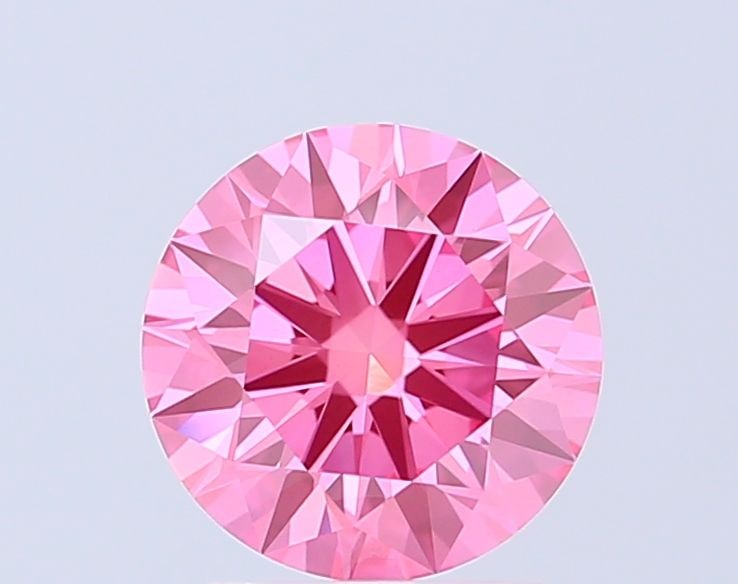 IGI Round 2.07ct Fancy Vivid Pink VVS2 - Ideal Loose Lab Diamond: IGI Round 2.07ct Fancy Vivid Pink VVS2 - Ideal Loose Lab Diamond Item Specifics: Source: This Is A Real Diamond Grown In A Lab Not Mined. Carat: 2.07 Cut: ID Color: Fancy Vivid Pink Clarity: VVS2 Poli