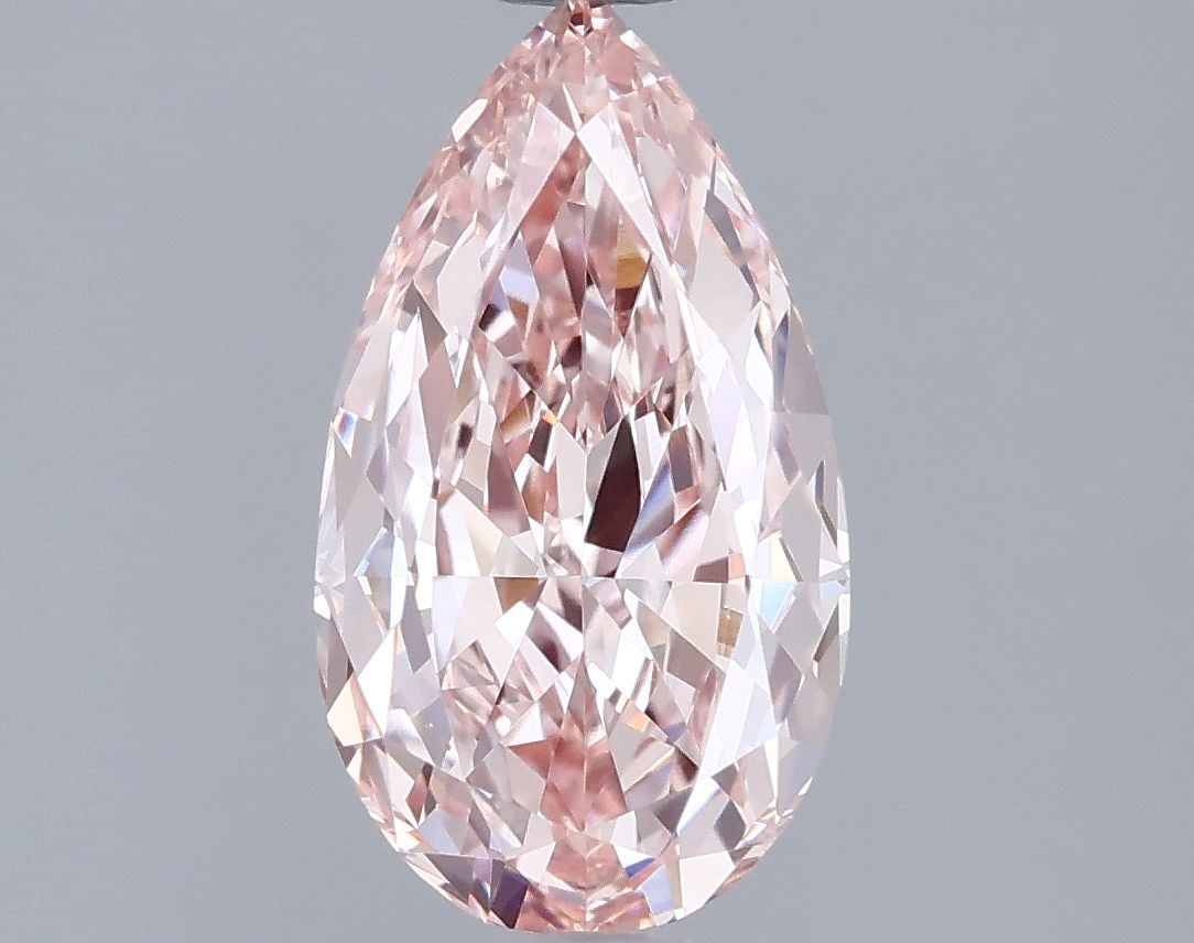 IGI Pear 1.51ct Fancy Intense Pink VVS2 - Loose Lab Diamond: IGI Pear 1.51ct Fancy Intense Pink VVS2 - Loose Lab Diamond Item Specifics: Source: This Is A Real Diamond Grown In A Lab Not Mined. Carat: 1.51 Cut: - Color: Fancy Intense Pink Clarity: VVS2 Polish: 