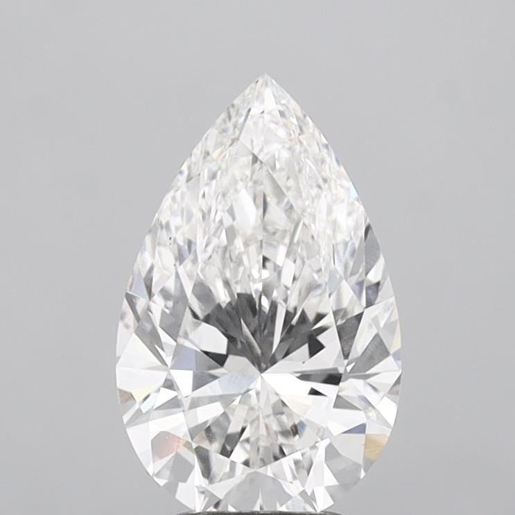 IGI Pear 3.53ct F VVS2 - Loose Lab Diamond: IGI Pear 3.53ct F VVS2 - Loose Lab Diamond Item Specifics: Source: This Is A Real Diamond Grown In A Lab Not Mined. Carat: 3.53 Cut: - Color: F Clarity: VVS2 Polish: EX Symmetry: EX Measurements: 13.4