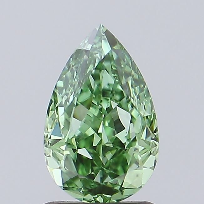 IGI Pear 1.03ct Fancy Vivid Green VVS2 - Loose Lab Diamond: IGI Pear 1.03ct Fancy Vivid Green VVS2 - Loose Lab Diamond Item Specifics: Source: This Is A Real Diamond Grown In A Lab Not Mined. Carat: 1.03 Cut: - Color: Fancy Vivid Green Clarity: VVS2 Polish: