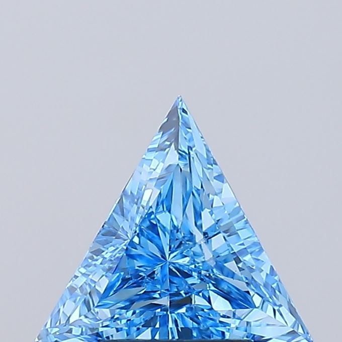 IGI Triangular 1.89ct Fancy Vivid Blue VVS2 - Loose Lab Diamond: IGI Triangular 1.89ct Fancy Vivid Blue VVS2 - Loose Lab Diamond Item Specifics: Source: This Is A Real Diamond Grown In A Lab Not Mined. Carat: 1.89 Cut: - Color: Fancy Vivid Blue Clarity: VVS2