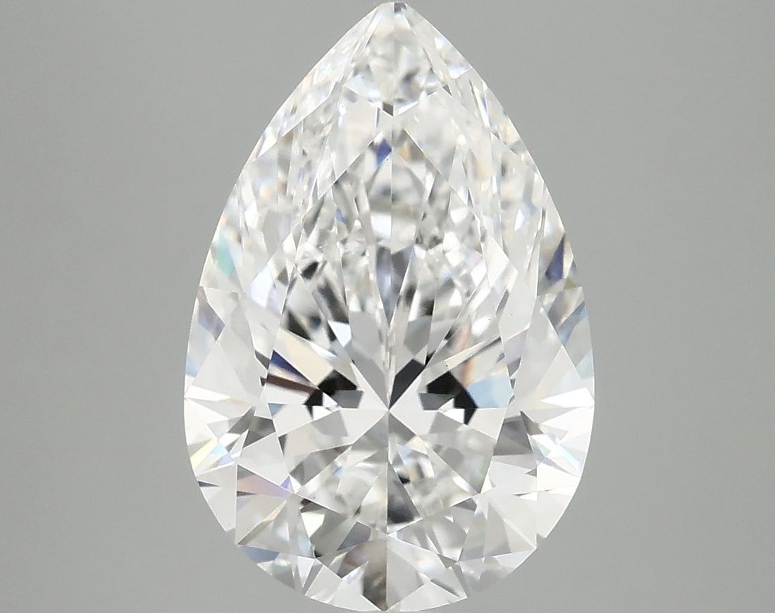 IGI Pear 4.1ct F VVS2 - Loose Lab Diamond: IGI Pear 4.1ct F VVS2 - Loose Lab Diamond Item Specifics: Source: This Is A Real Diamond Grown In A Lab Not Mined. Carat: 4.1 Cut: - Color: F Clarity: VVS2 Polish: EX Symmetry: EX Measurements: