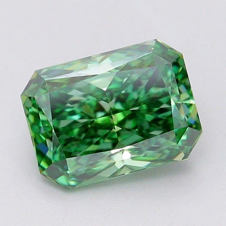 IGI Radiant 2.01ct Fancy Vivid Green VVS2 - Loose Lab Diamond: IGI Radiant 2.01ct Fancy Vivid Green VVS2 - Loose Lab Diamond Item Specifics: Source: This Is A Real Diamond Grown In A Lab Not Mined. Carat: 2.01 Cut: - Color: Fancy Vivid Green Clarity: VVS2 Polish: