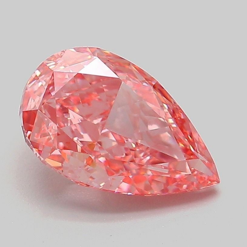 IGI Pear 2.03ct Fancy Vivid Pink VVS2 - Loose Lab Diamond: IGI Pear 2.03ct Fancy Vivid Pink VVS2 - Loose Lab Diamond Item Specifics: Source: This Is A Real Diamond Grown In A Lab Not Mined. Carat: 2.03 Cut: - Color: Fancy Vivid Pink Clarity: VVS2 Polish: EX S