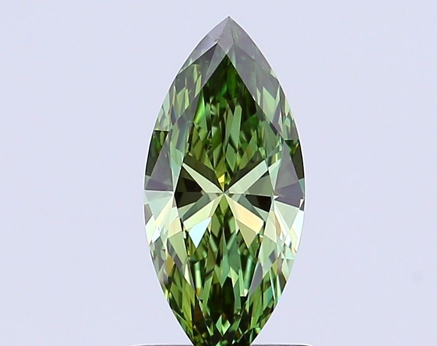 IGI Marquise 1.13ct Fancy Vivid Green VVS2 - Loose Lab Diamond: IGI Marquise 1.13ct Fancy Vivid Green VVS2 - Loose Lab Diamond Item Specifics: Source: This Is A Real Diamond Grown In A Lab Not Mined. Carat: 1.13 Cut: - Color: Fancy Vivid Green Clarity: VVS2 Polish