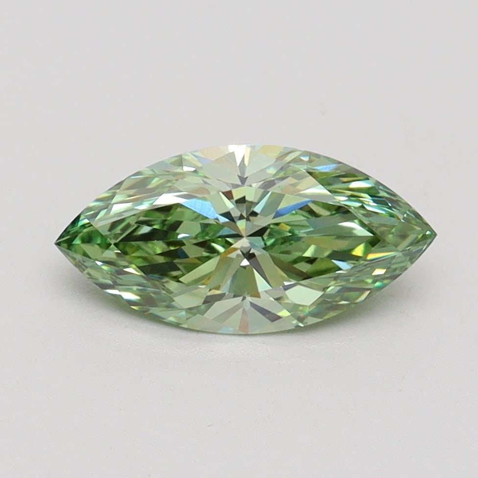 IGI Marquise 1.05ct Fancy Intense Green VVS2 - Loose Lab Diamond: IGI Marquise 1.05ct Fancy Intense Green VVS2 - Loose Lab Diamond Item Specifics: Source: This Is A Real Diamond Grown In A Lab Not Mined. Carat: 1.05 Cut: - Color: Fancy Intense Green Clarity: VVS2 Po