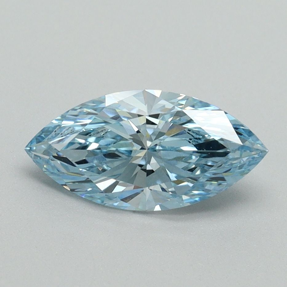 IGI Marquise 1.08ct Fancy Vivid Blue VVS2 - Loose Lab Diamond: IGI Marquise 1.08ct Fancy Vivid Blue VVS2 - Loose Lab Diamond Item Specifics: Source: This Is A Real Diamond Grown In A Lab Not Mined. Carat: 1.08 Cut: - Color: Fancy Vivid Blue Clarity: VVS2 Polish: 