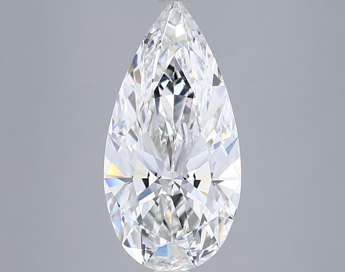 IGI Pear 3.05ct E VVS2 - Loose Lab Diamond: IGI Pear 3.05ct E VVS2 - Loose Lab Diamond Item Specifics: Source: This Is A Real Diamond Grown In A Lab Not Mined. Carat: 3.05 Cut: - Color: E Clarity: VVS2 Polish: EX Symmetry: EX Measurements: