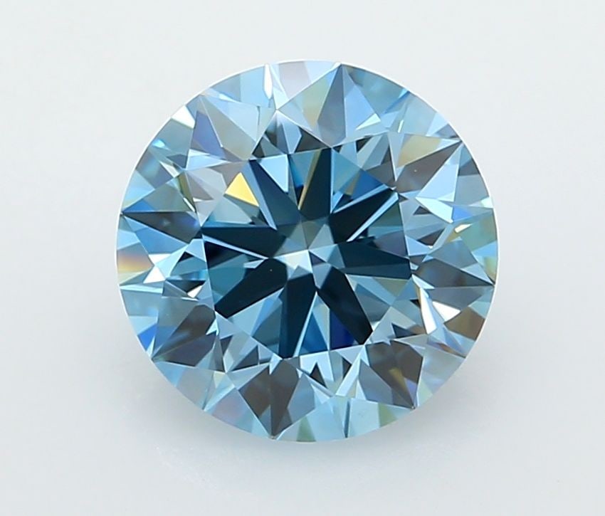 IGI Round 2.5ct Fancy Vivid Blue VVS1 - Ideal Loose Lab Diamond: IGI Round 2.5ct Fancy Vivid Blue VVS1 - Ideal Loose Lab Diamond Item Specifics: Source: This Is A Real Diamond Grown In A Lab Not Mined. Carat: 2.5 Cut: ID Color: Fancy Vivid Blue Clarity: VVS1 Polish