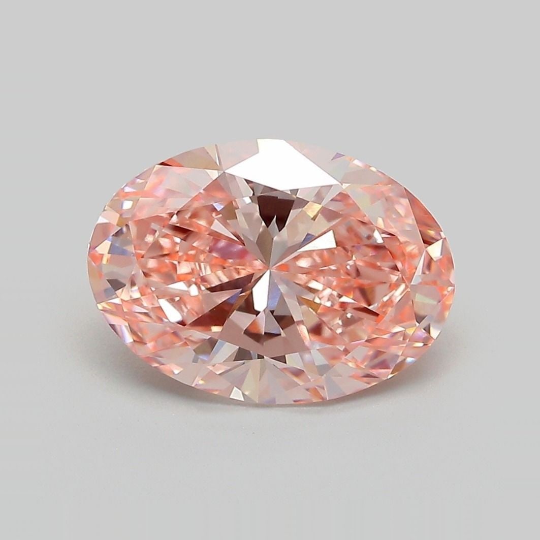IGI Oval 3.14ct Fancy Intense Pink VVS2 - Loose Lab Diamond: IGI Oval 3.14ct Fancy Intense Pink VVS2 - Loose Lab Diamond Item Specifics: Source: This Is A Real Diamond Grown In A Lab Not Mined. Carat: 3.14 Cut: - Color: Fancy Intense Pink Clarity: VVS2 Polish: