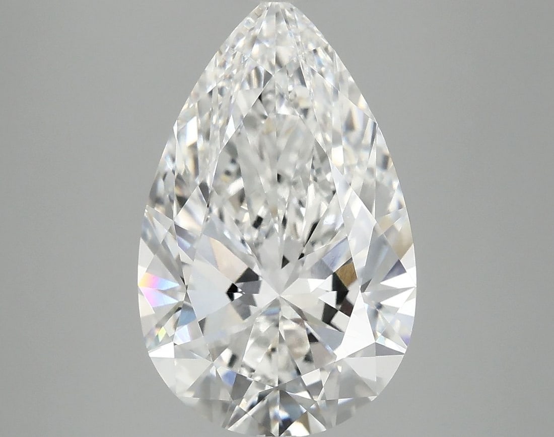 IGI Pear 4.85ct E VVS2 - Loose Lab Diamond: IGI Pear 4.85ct E VVS2 - Loose Lab Diamond Item Specifics: Source: This Is A Real Diamond Grown In A Lab Not Mined. Carat: 4.85 Cut: - Color: E Clarity: VVS2 Polish: EX Symmetry: EX Measurements: 15.0