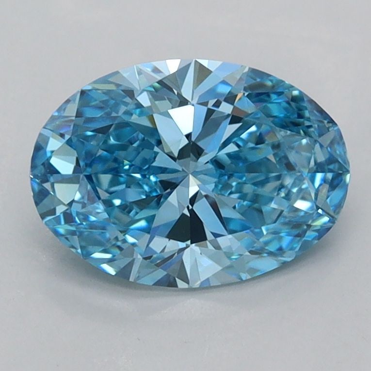 IGI Oval 1.44ct Fancy Vivid Blue VVS1 - Loose Lab Diamond: IGI Oval 1.44ct Fancy Vivid Blue VVS1 - Loose Lab Diamond Item Specifics: Source: This Is A Real Diamond Grown In A Lab Not Mined. Carat: 1.44 Cut: - Color: Fancy Vivid Blue Clarity: VVS1 Polish: EX S