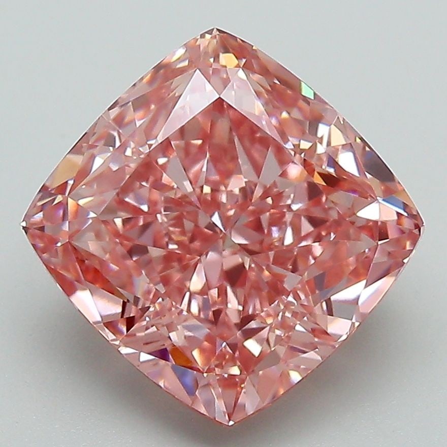 IGI Cushion Modified 4.72ct Fancy Vivid Pink VVS2 - Loose Lab Diamond: IGI Cushion Modified 4.72ct Fancy Vivid Pink VVS2 - Loose Lab Diamond Item Specifics: Source: This Is A Real Diamond Grown In A Lab Not Mined. Carat: 4.72 Cut: - Color: Fancy Vivid Pink Clarity: VVS2 