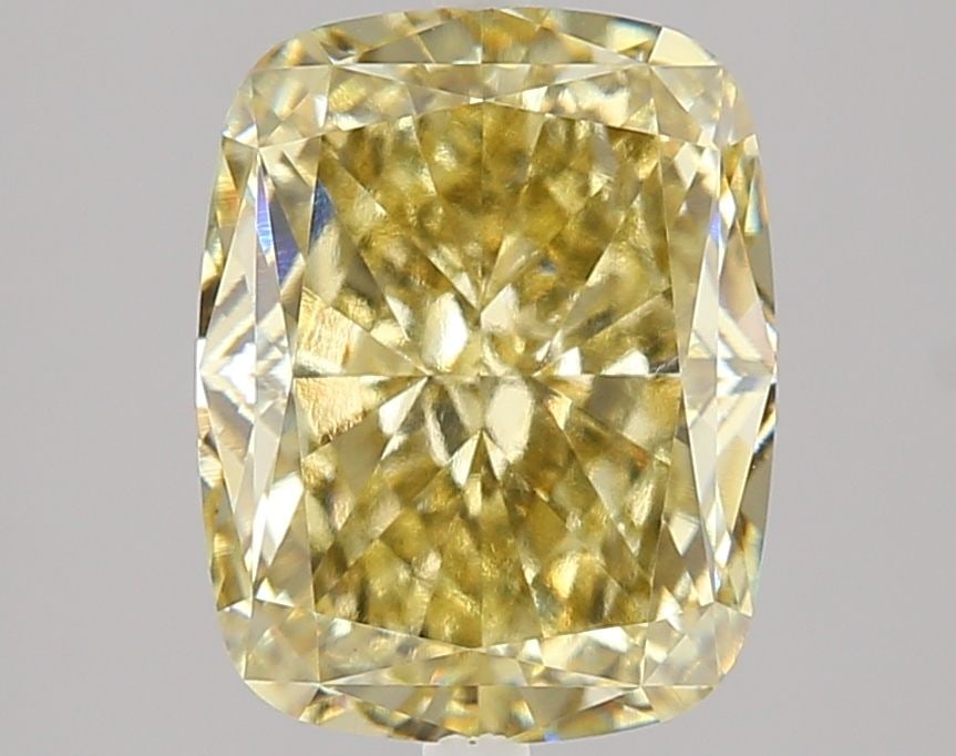 IGI Cushion Modified 4.02ct Fancy Yellow VVS2 - Loose Lab Diamond: IGI Cushion Modified 4.02ct Fancy Yellow VVS2 - Loose Lab Diamond Item Specifics: Source: This Is A Real Diamond Grown In A Lab Not Mined. Carat: 4.02 Cut: - Color: Fancy Yellow Clarity: VVS2 Polish: 