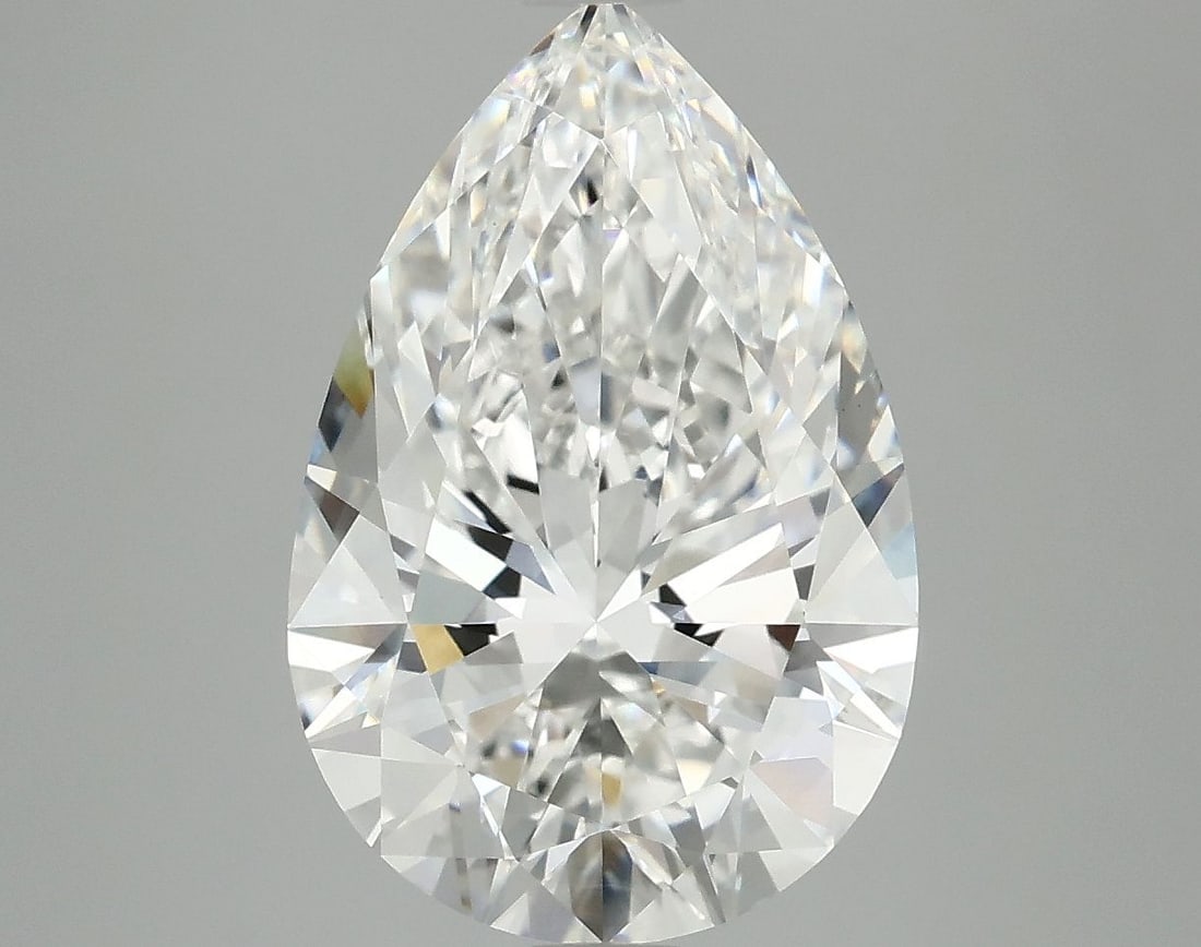 IGI Pear 5.05ct E VVS2 - Loose Lab Diamond: IGI Pear 5.05ct E VVS2 - Loose Lab Diamond Item Specifics: Source: This Is A Real Diamond Grown In A Lab Not Mined. Carat: 5.05 Cut: - Color: E Clarity: VVS2 Polish: EX Symmetry: EX Measurements: 14.6