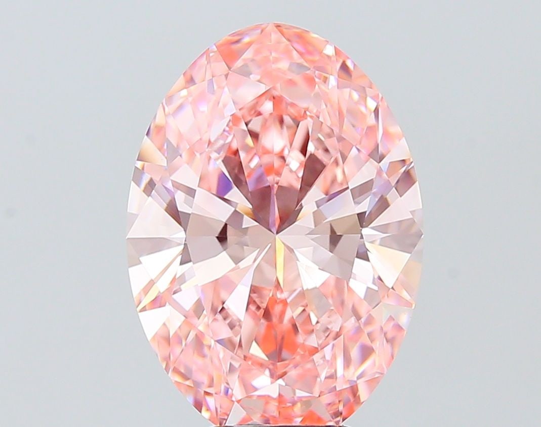 IGI Oval 6.56ct Fancy Vivid Pink VVS2 - Loose Lab Diamond: IGI Oval 6.56ct Fancy Vivid Pink VVS2 - Loose Lab Diamond Item Specifics: Source: This Is A Real Diamond Grown In A Lab Not Mined. Carat: 6.56 Cut: - Color: Fancy Vivid Pink Clarity: VVS2 Polish: EX S