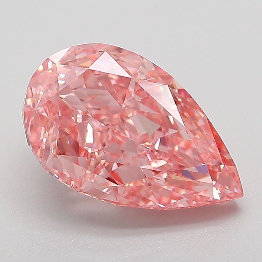 IGI Pear 3.09ct Fancy Vivid Pink VVS2 - Loose Lab Diamond: IGI Pear 3.09ct Fancy Vivid Pink VVS2 - Loose Lab Diamond Item Specifics: Source: This Is A Real Diamond Grown In A Lab Not Mined. Carat: 3.09 Cut: - Color: Fancy Vivid Pink Clarity: VVS2 Polish: EX
