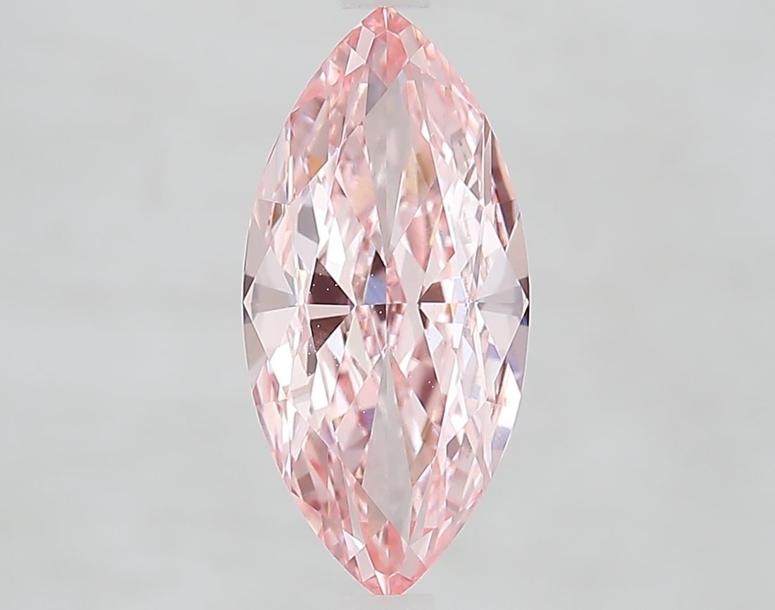 IGI Marquise 3.07ct Fancy Vivid Pink VVS2 - Loose Lab Diamond: IGI Marquise 3.07ct Fancy Vivid Pink VVS2 - Loose Lab Diamond Item Specifics: Source: This Is A Real Diamond Grown In A Lab Not Mined. Carat: 3.07 Cut: - Color: Fancy Vivid Pink Clarity: VVS2 Polish:
