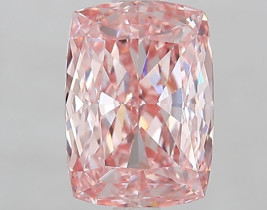 IGI Cushion Modified 2.57ct Fancy Vivid Pink VVS2 - Loose Lab Diamond: IGI Cushion Modified 2.57ct Fancy Vivid Pink VVS2 - Loose Lab Diamond Item Specifics: Source: This Is A Real Diamond Grown In A Lab Not Mined. Carat: 2.57 Cut: - Color: Fancy Vivid Pink Clarity: VVS2 
