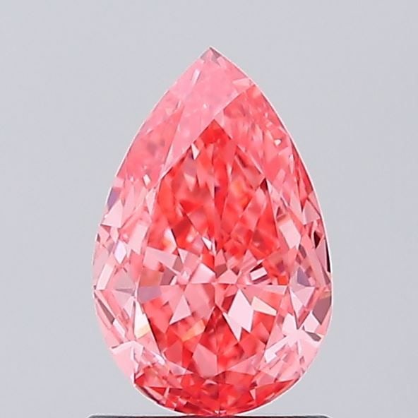 IGI Pear 1.07ct Fancy Vivid Pink VVS2 - Loose Lab Diamond: IGI Pear 1.07ct Fancy Vivid Pink VVS2 - Loose Lab Diamond Item Specifics: Source: This Is A Real Diamond Grown In A Lab Not Mined. Carat: 1.07 Cut: - Color: Fancy Vivid Pink Clarity: VVS2 Polish: EX S