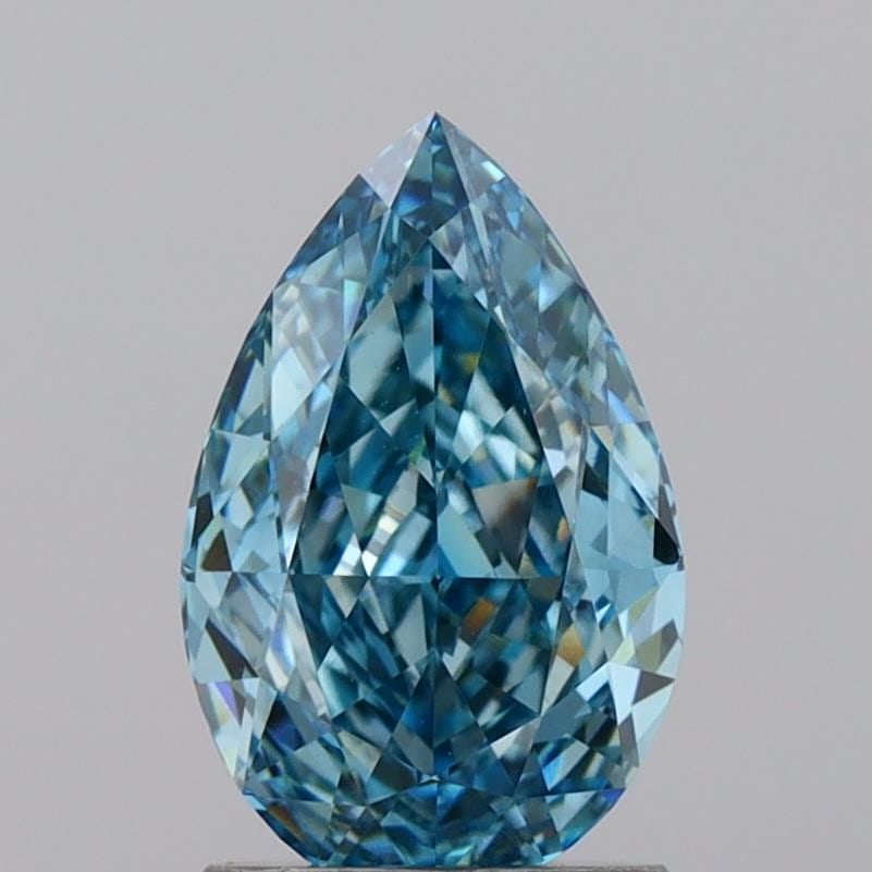 IGI Pear 1.7ct Fancy Vivid Blue VVS2 - Loose Lab Diamond: IGI Pear 1.7ct Fancy Vivid Blue VVS2 - Loose Lab Diamond Item Specifics: Source: This Is A Real Diamond Grown In A Lab Not Mined. Carat: 1.7 Cut: - Color: Fancy Vivid Blue Clarity: VVS2 Polish: EX Sym