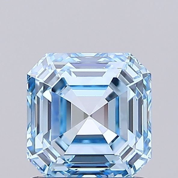 IGI Asscher 1.05ct Fancy Vivid Blue VVS2 - Loose Lab Diamond: IGI Asscher 1.05ct Fancy Vivid Blue VVS2 - Loose Lab Diamond Item Specifics: Source: This Is A Real Diamond Grown In A Lab Not Mined. Carat: 1.05 Cut: - Color: Fancy Vivid Blue Clarity: VVS2 Polish: E