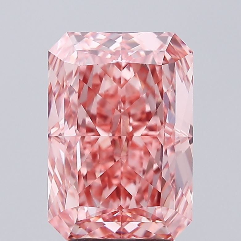 IGI Radiant 3.86ct Fancy Vivid Pink VVS2 - Loose Lab Diamond: IGI Radiant 3.86ct Fancy Vivid Pink VVS2 - Loose Lab Diamond Item Specifics: Source: This Is A Real Diamond Grown In A Lab Not Mined. Carat: 3.86 Cut: - Color: Fancy Vivid Pink Clarity: VVS2 Polish: E