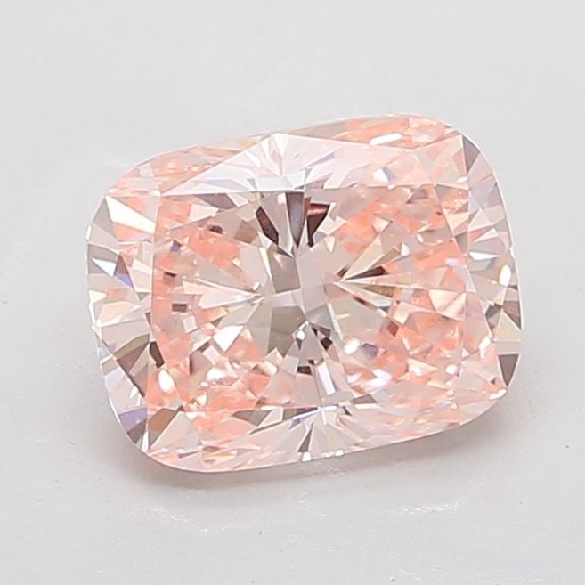 IGI Cushion Modified 4.03ct Fancy Vivid Pink VVS2 - Loose Lab Diamond (1 of 1)