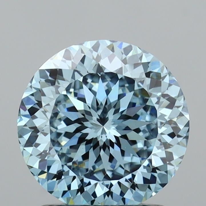 IGI Round 1.53ct Fancy Vivid Blue VVS2 - Loose Lab Diamond: IGI Round 1.53ct Fancy Vivid Blue VVS2 - Loose Lab Diamond Item Specifics: Source: This Is A Real Diamond Grown In A Lab Not Mined. Carat: 1.53 Cut: Color: Fancy Vivid Blue Clarity: VVS2 Polish: EX Sy
