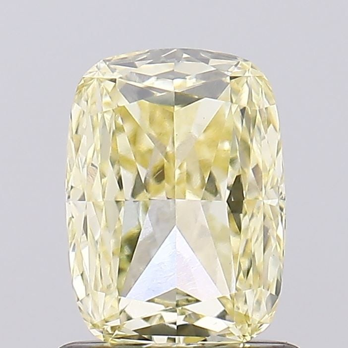 IGI Cushion Modified 1.01ct Fancy Yellow VVS2 - Loose Lab Diamond: IGI Cushion Modified 1.01ct Fancy Yellow VVS2 - Loose Lab Diamond Item Specifics: Source: This Is A Real Diamond Grown In A Lab Not Mined. Carat: 1.01 Cut: - Color: Fancy Yellow Clarity: VVS2 Polish: 
