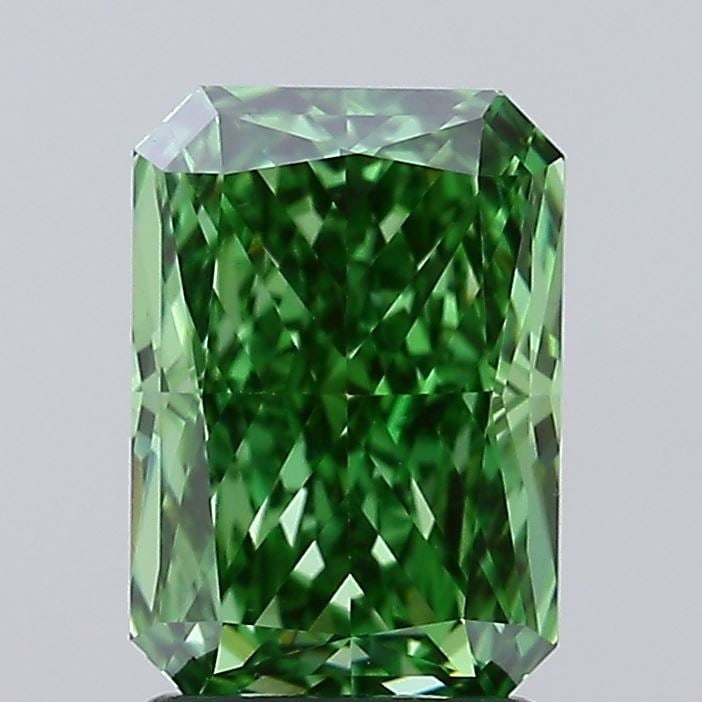 IGI Radiant 2.03ct Fancy Vivid Green VVS2 - Loose Lab Diamond: IGI Radiant 2.03ct Fancy Vivid Green VVS2 - Loose Lab Diamond Item Specifics: Source: This Is A Real Diamond Grown In A Lab Not Mined. Carat: 2.03 Cut: - Color: Fancy Vivid Green Clarity: VVS2 Polish: