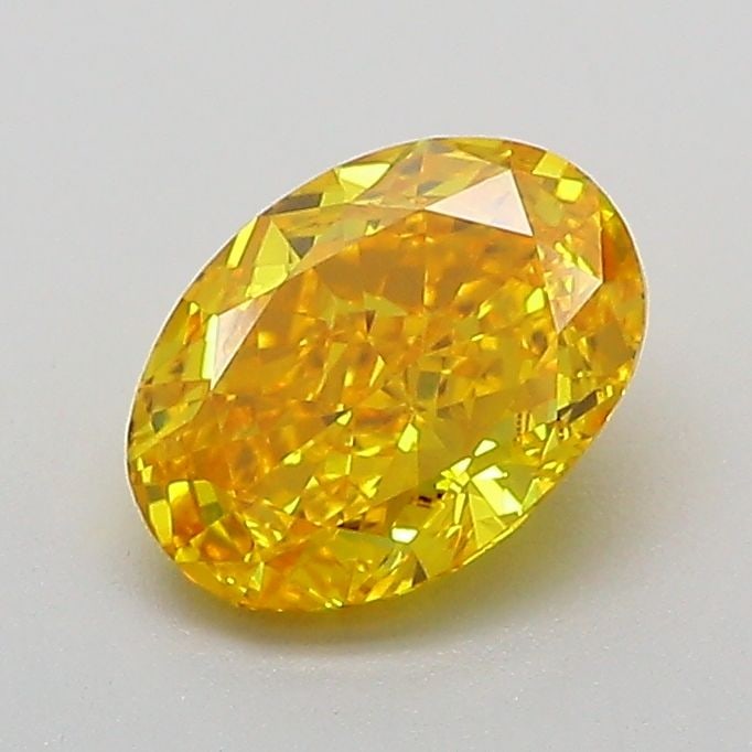 IGI Oval 0.99ct Fancy Vivid Yellow VVS2 - Loose Lab Diamond: IGI Oval 0.99ct Fancy Vivid Yellow VVS2 - Loose Lab Diamond Item Specifics: Source: This Is A Real Diamond Grown In A Lab Not Mined. Carat: 0.99 Cut: - Color: Fancy Vivid Yellow Clarity: VVS2 Polish: 