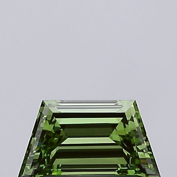IGI Trapezoid 0.71ct Fancy Vivid Green VVS2 - Loose Lab Diamond: IGI Trapezoid 0.71ct Fancy Vivid Green VVS2 - Loose Lab Diamond Item Specifics: Source: This Is A Real Diamond Grown In A Lab Not Mined. Carat: 0.71 Cut: - Color: Fancy Vivid Green Clarity: VVS2 Polis